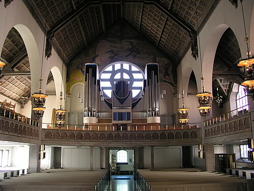 Sankt Matteus kyrka, intérieur