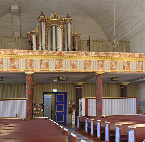 Överluleå kyrka, intérieur
