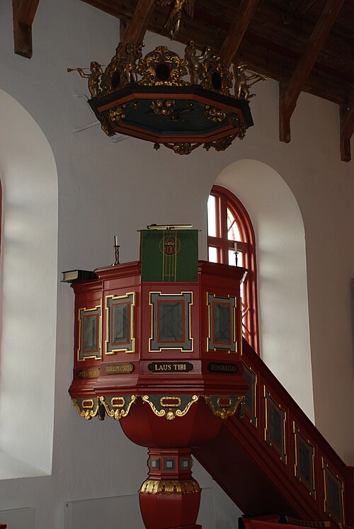 Björketorps kyrka, interno