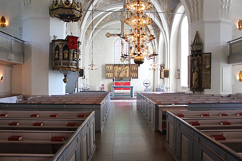 Bollnäs kyrka, interno