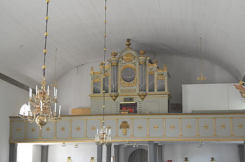 Häradshammars kyrka, interno