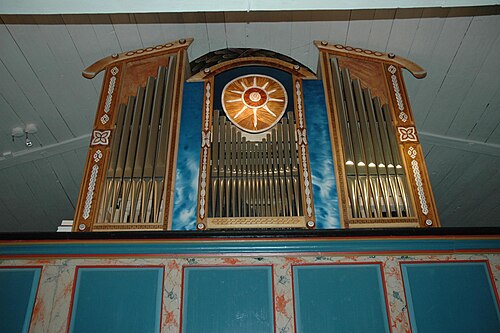 Jukkasjärvi kyrka, interno