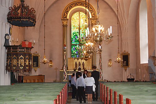 Kalix kyrka, interno