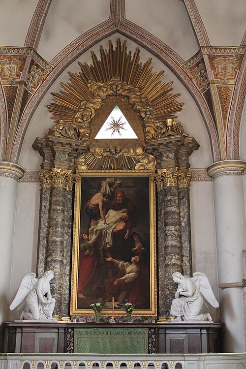 Klara kyrka, interno