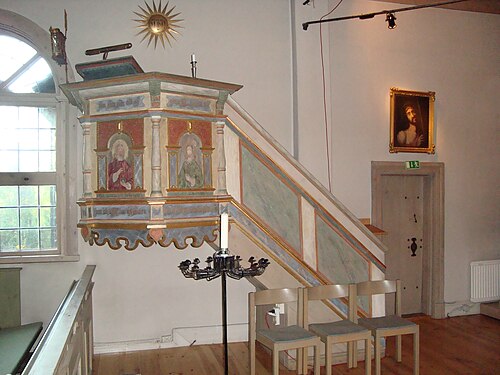 Hosjö kyrka, interno