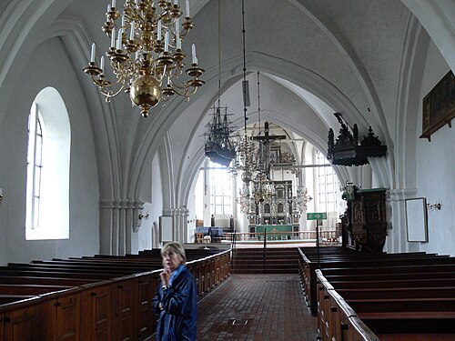 Skanörs kyrka, interno