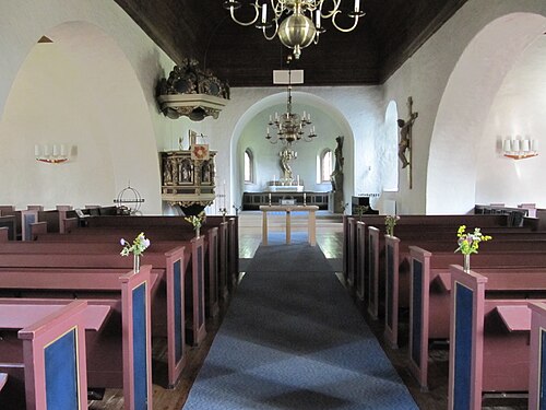 Byarums kyrka, interno