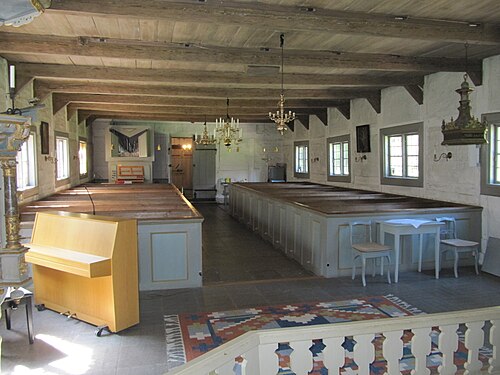 Elleholms kyrka, interno