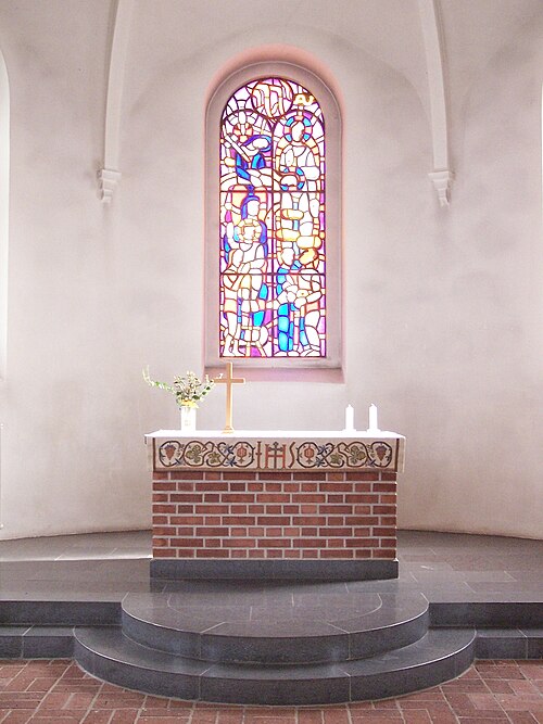 Husie kyrka, interno