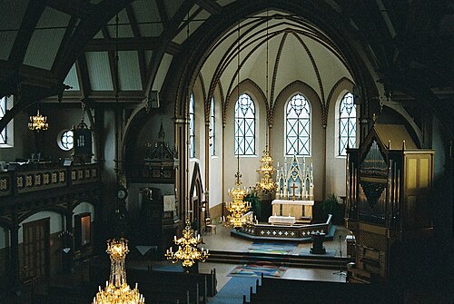 Högsäters kyrka, intérieur