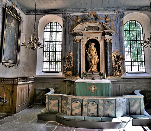 Sankta Gertruds kyrka, interno