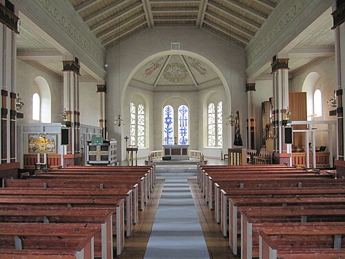 Vrigstads kyrka, interno