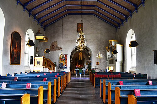 Ödeshögs kyrka, interno