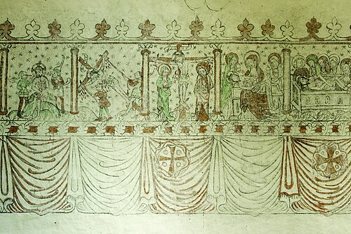 Gerums kyrka, interno