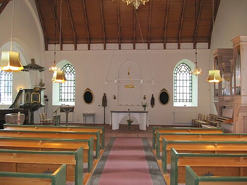 Länna kyrka, intérieur