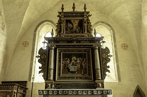 Lummelunda kyrka, intérieur