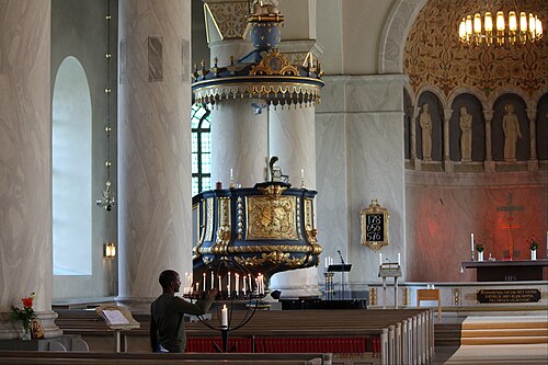 Järvsö kyrka, interno
