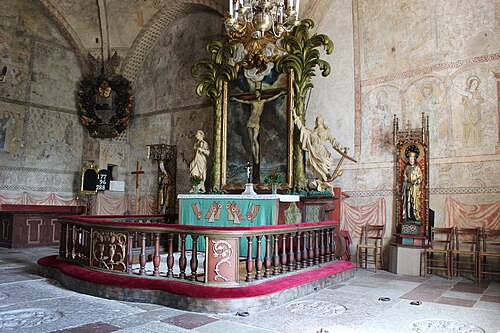 Knutby kyrka, interno