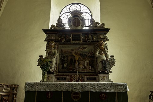 Rute kyrka, interno