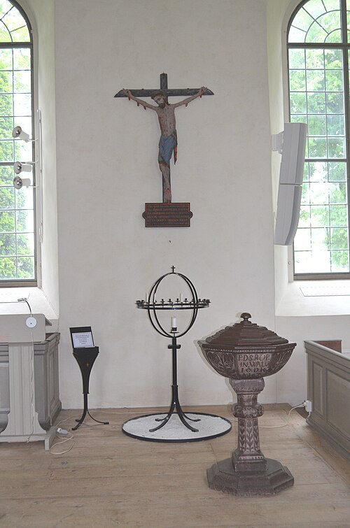 Vallerstads kyrka, intérieur
