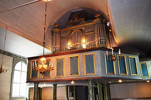 Visnums kyrka, interno