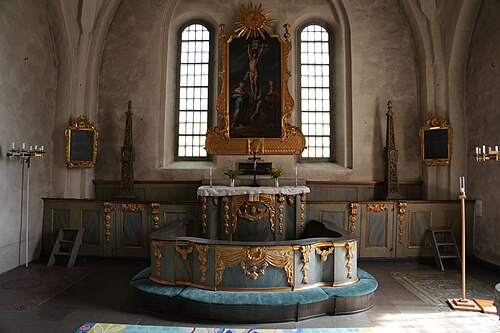 Frötuna kyrka, intérieur