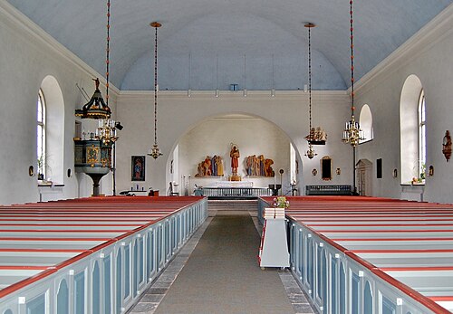 Söderåkra kyrka, intérieur