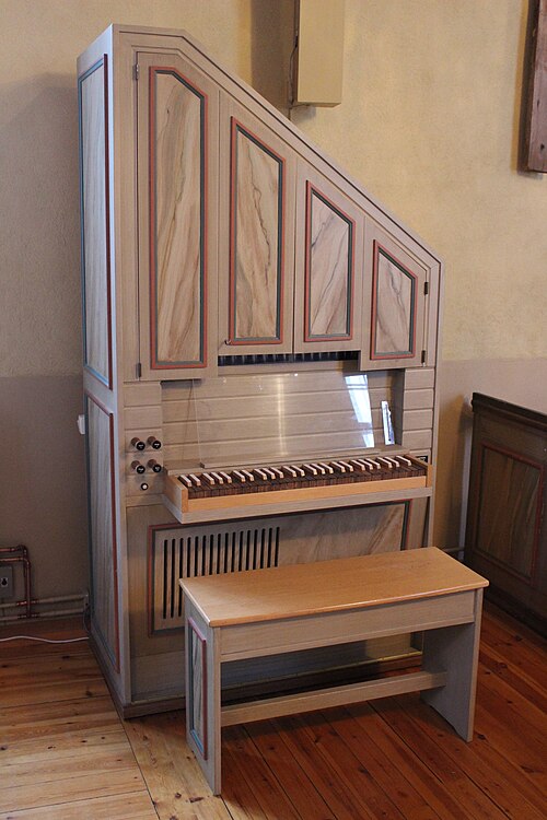Tynderö kyrka, interno
