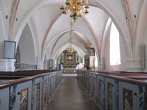 Barkåkra kyrka, intérieur