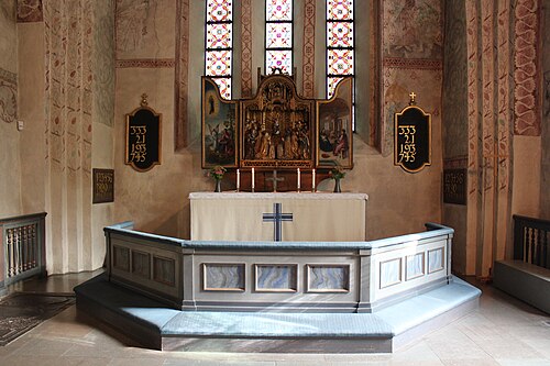 Sala sockenkyrka, intérieur