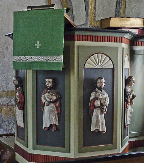 Väversunda kyrka, interno