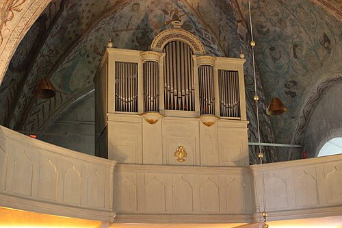 Österunda kyrka, interno