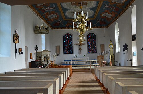 Kulltorps kyrka, interno