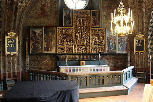 Häverö kyrka, intérieur