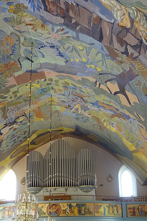 Öckerö nya kyrka, interno