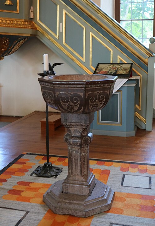 Lenhovda kyrka, interno