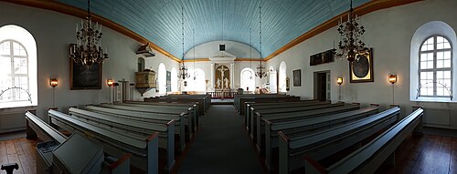 Påskallaviks kyrka, interno