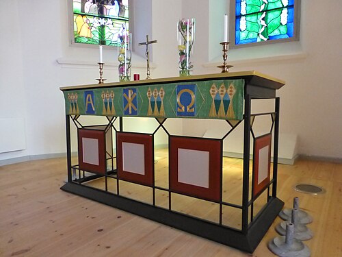 Rödeby kyrka, interno