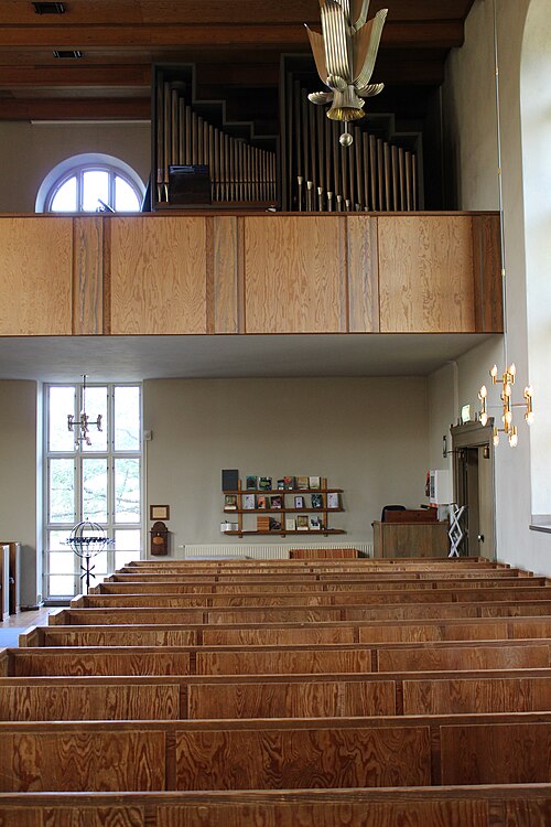 Breviks kyrka, interno