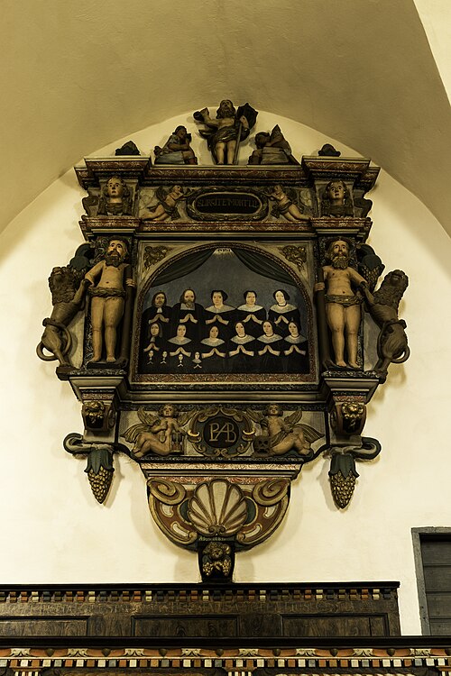 Levide kyrka, interno