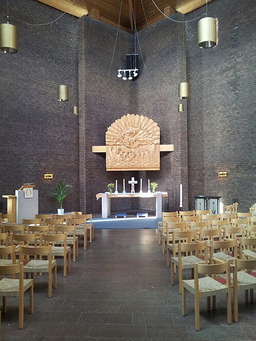 Flemingsbergs kyrka, interno