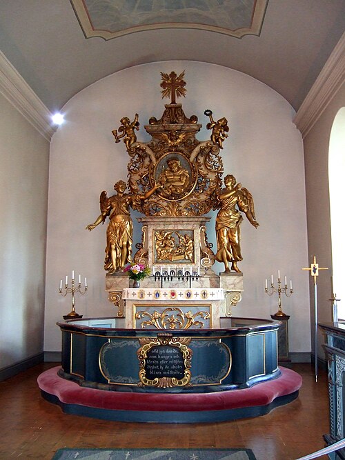 Frösö kyrka, interno