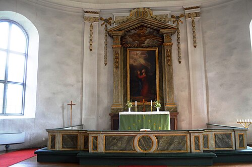Heds kyrka, interno