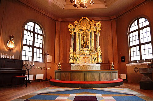 Nordmarks kyrka, intérieur