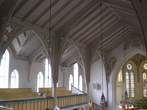 Vindelns kyrka, intérieur