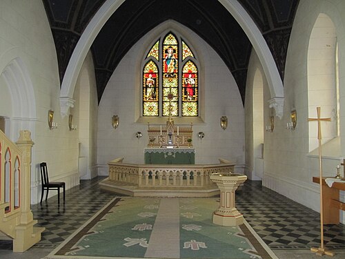 Västra Sönnarslövs kyrka, intérieur