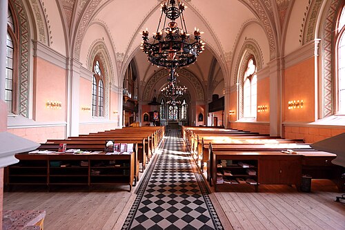 Arlövs kyrka, interno