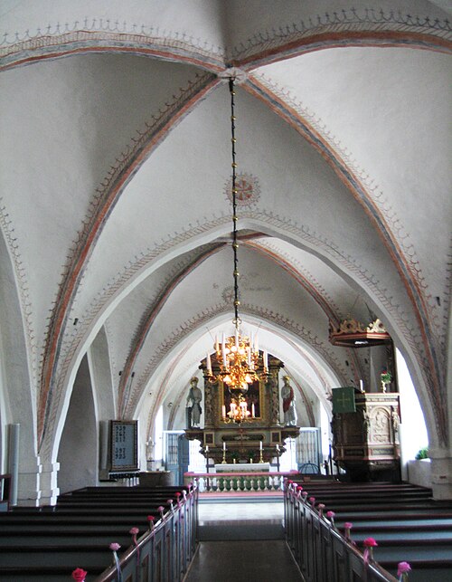 Barkåkra kyrka, intérieur