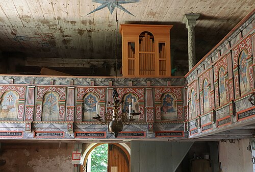 Drevs gamla kyrka, interno