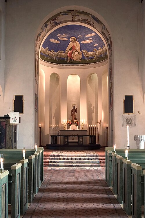 Boo kyrka, interno